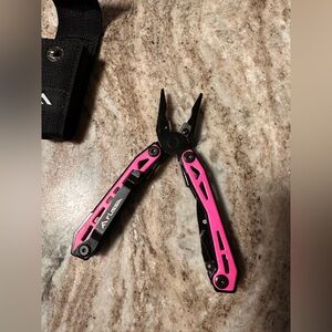 Pink and Black Multi-Tool
